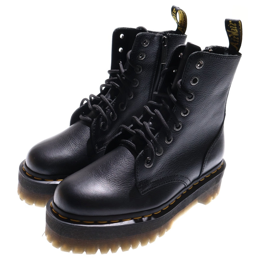 Dr.Martens(ドクターマーチン) JADON3 ジェイドン 26378001-AW006 8ホール レザー サイドジップ ハイカットブーツ シューズ レディース ブラック US6/24.0cm