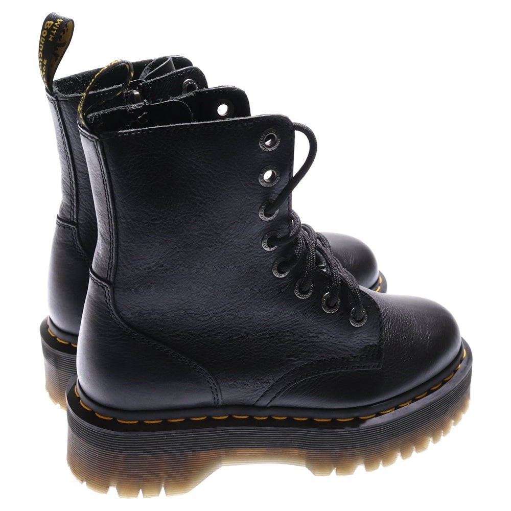 Dr.Martens(ドクターマーチン) JADON3 ジェイドン 26378001-AW006 8ホール レザー サイドジップ ハイカットブーツ シューズ レディース ブラック US6/24.0cm