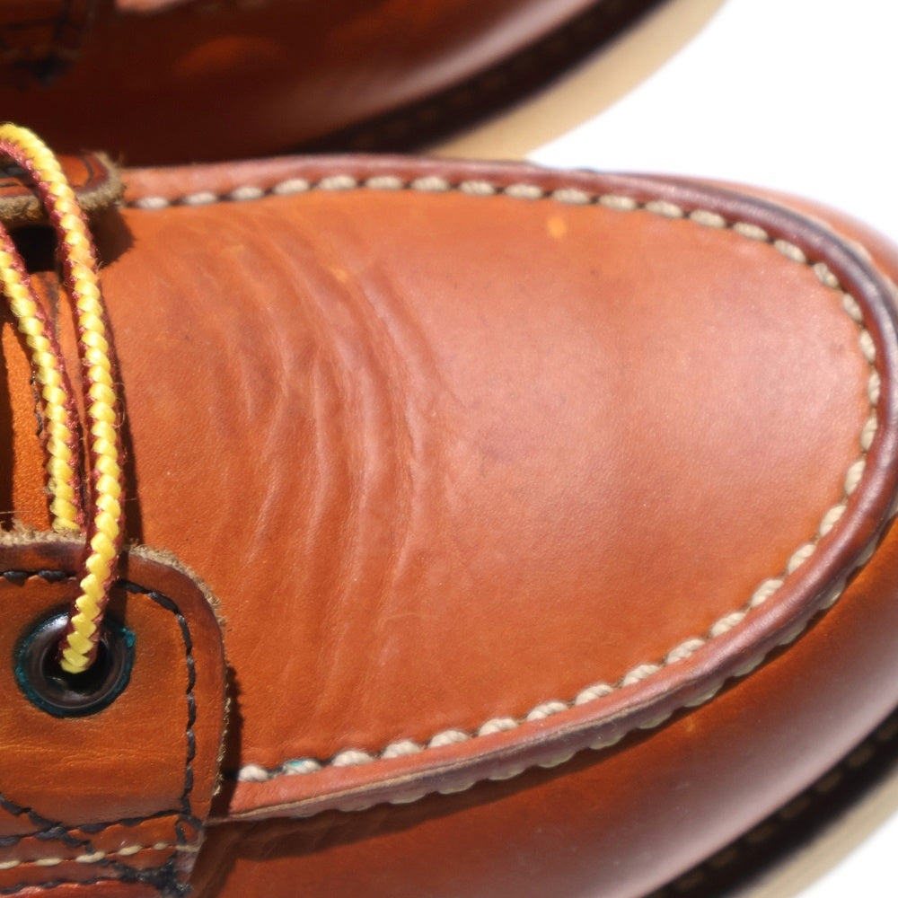 RED WING(レッド ウイング) 90S 6-inch Classic Moc 羽根タグ USA製 クラシックモック ハイカットブーツ ブラウン US8/26.0cm 875