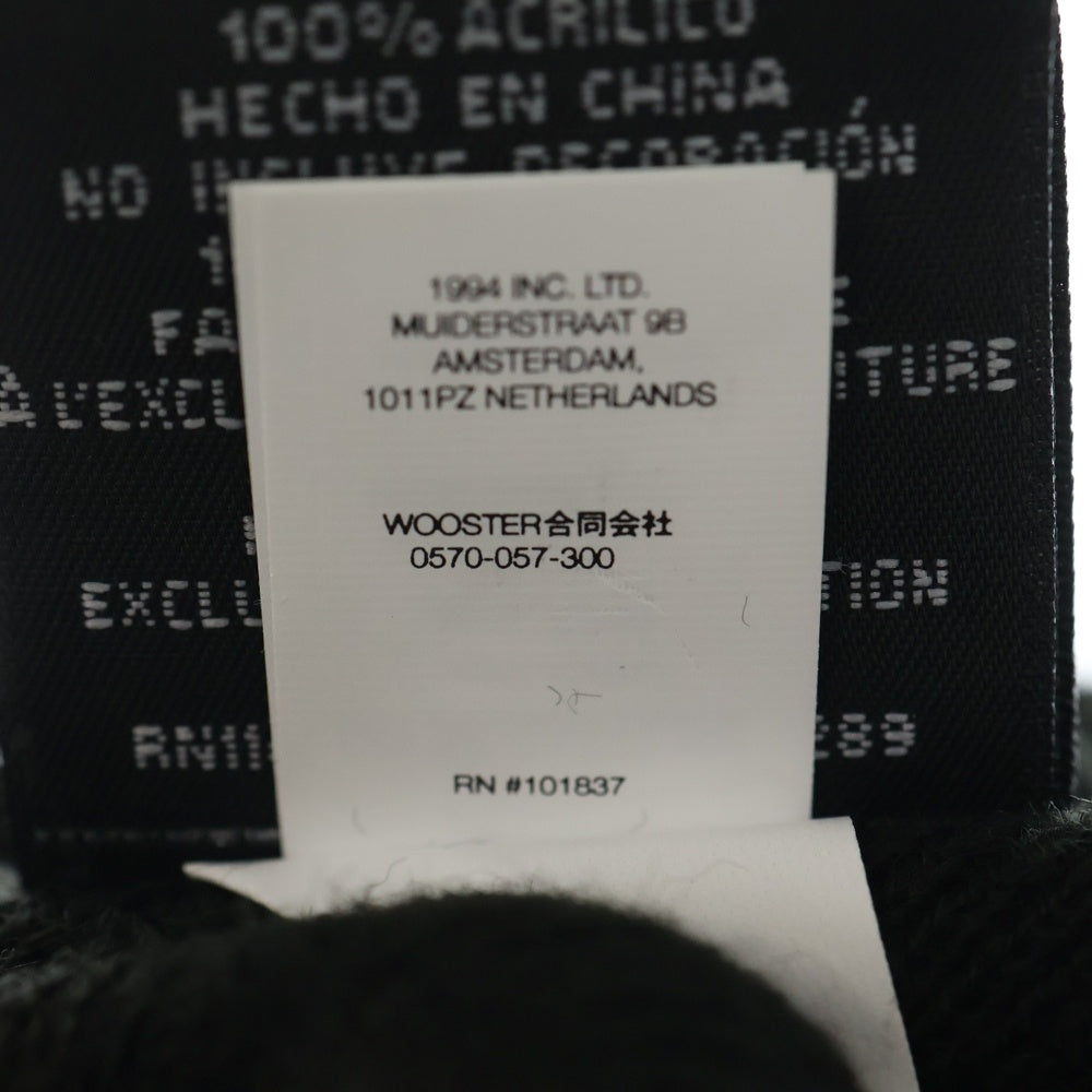 SUPREME(シュプリーム) × NEWERA Box Logo Beanie ニューエラ ボックスロゴ ビーニー ニットキャップ 帽子 ブラック