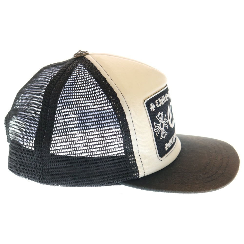 CHROME HEARTS(クロムハーツ) TRUCKER CAP CHパッチ メッシュトラッカーキャップ ブラック/ホワイト
