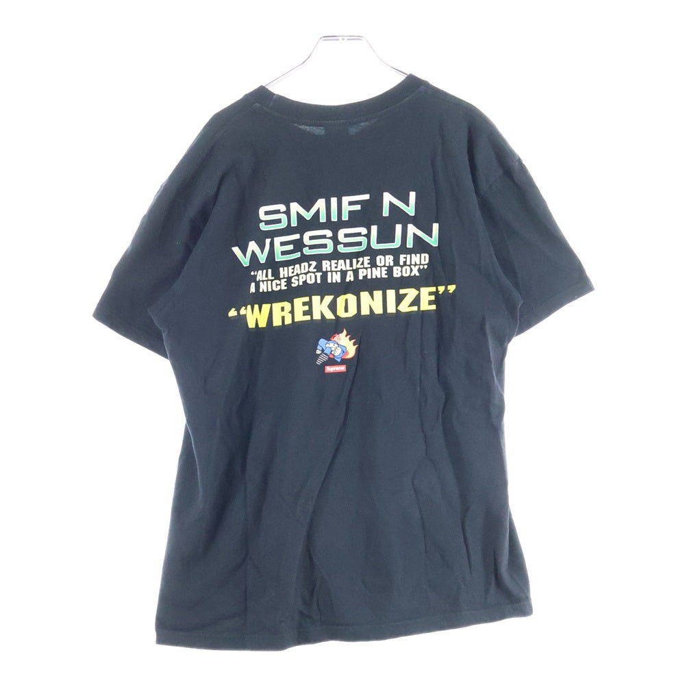 SUPREME(シュプリーム) 22AW Duck Down Music Dah Shinin TEE 半袖Tシャツ カットソー ブラック