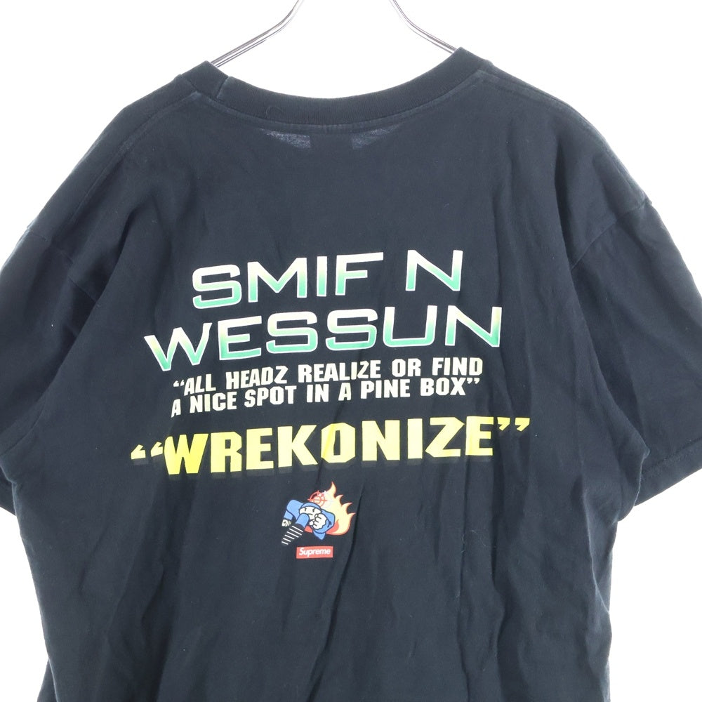 SUPREME(シュプリーム) 22AW Duck Down Music Dah Shinin TEE 半袖Tシャツ カットソー ブラック