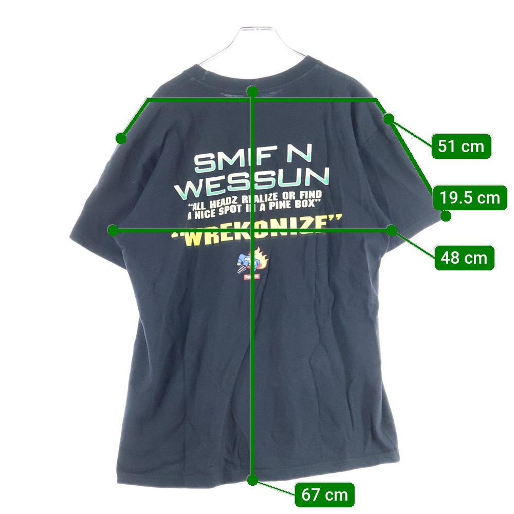 SUPREME(シュプリーム) 22AW Duck Down Music Dah Shinin TEE 半袖Tシャツ カットソー ブラック