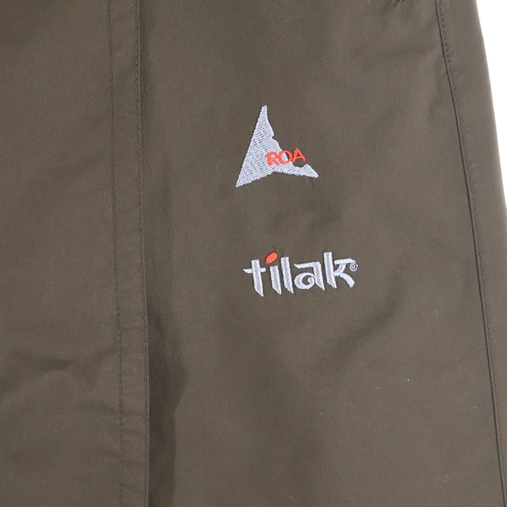 Tilak(ティラク) GORE-TEX INFINIUM ゴアテックス インフィニウム ナイロンスカート ブラウン
