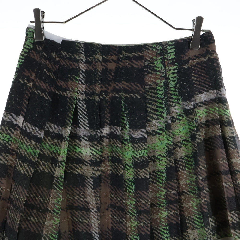 Acne Studios(アクネ ストゥディオズ) 総柄レーヨンスカート FN-WN-SKIR000847 レディース ブラウン/グリーン