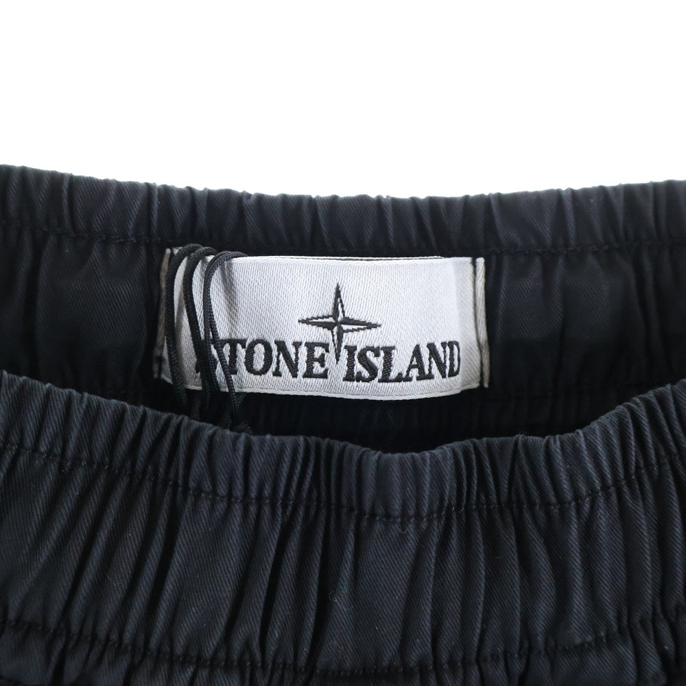 STONE ISLAND(ストーンアイランド) GARMENT DYED ガーメントダイ テーパードカーゴパンツ K1S153100313 S0010 ブラック
