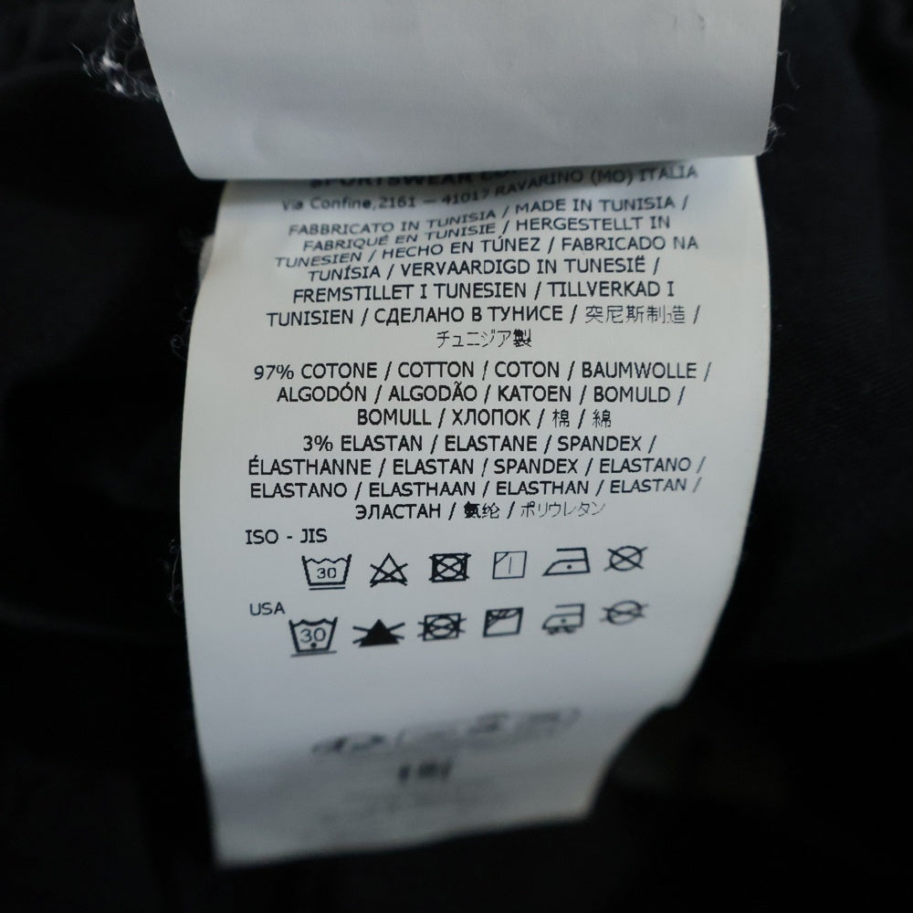 STONE ISLAND(ストーンアイランド) GARMENT DYED ガーメントダイ テーパードカーゴパンツ K1S153100313 S0010 ブラック