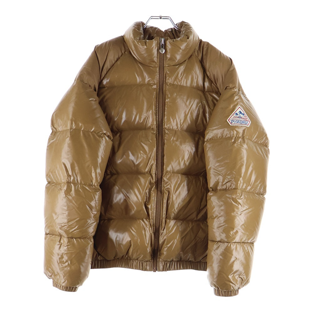 PYRENEX(ピレネックス) VINTAGE MYTHIC 2 ヴィンテージ シミック W23PJ2 フロントジップアップダウンジャケット ブラウン
