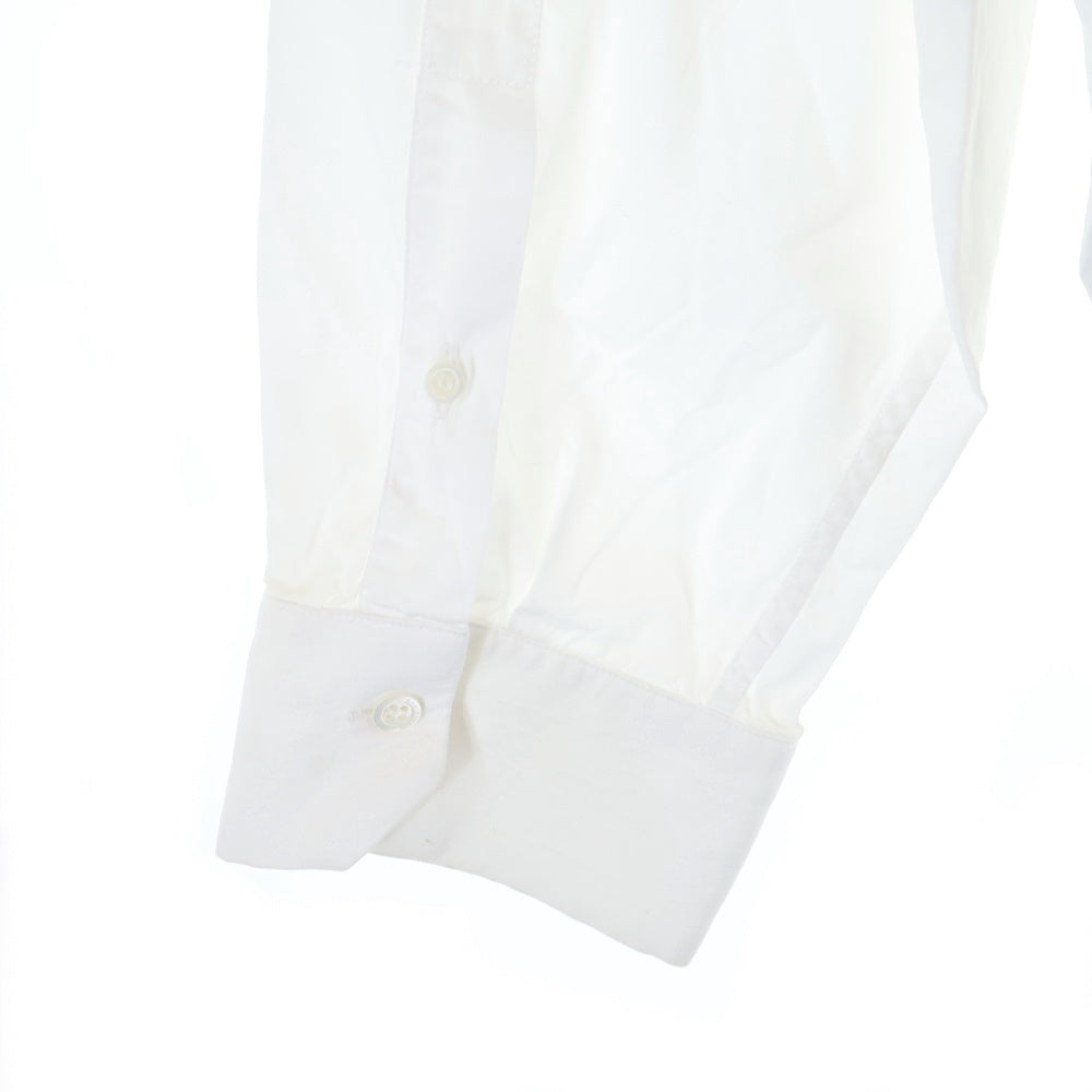 RAF SIMONS(ラフシモンズ) 19SS Cropped shirt クロップドシャツ 191-293G フロントボタン 長袖シャツ ホワイト