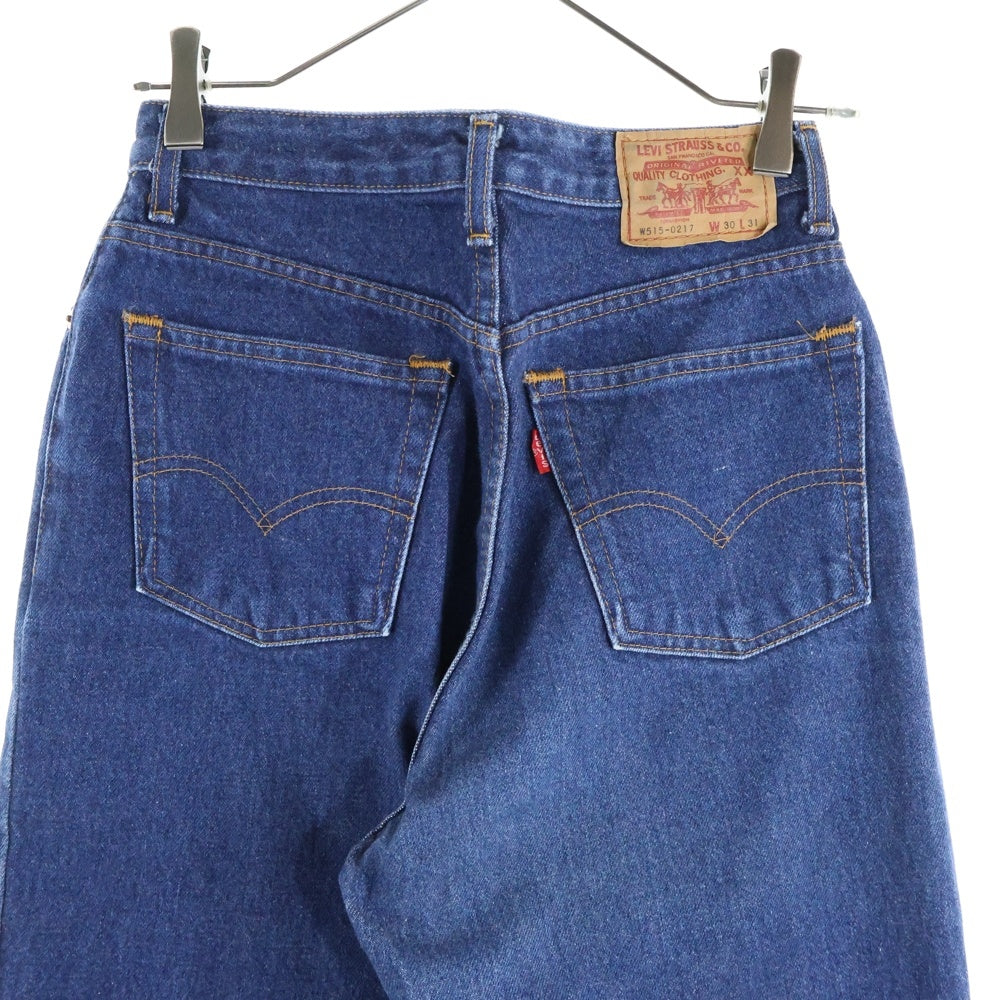 Levi's(リーバイス) 90S W515-0217 日本製 ボタン裏J22 ジップフライ ハイウェスト デニムパンツ インディゴ レディース