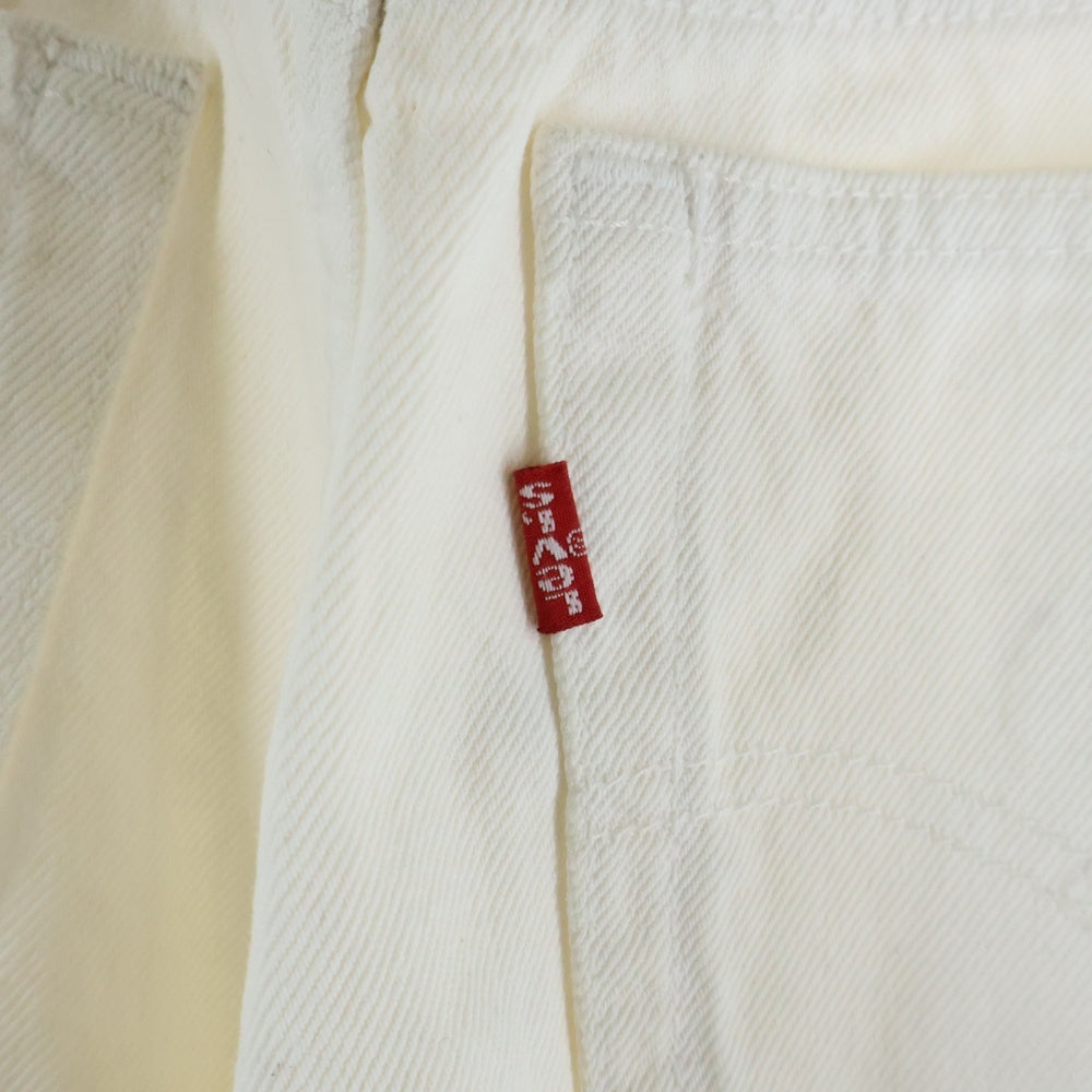Levi's(リーバイス) 90S 17501-6151 ボタン裏544 USA製 ボタンフライ デニムパンツ ホワイト
