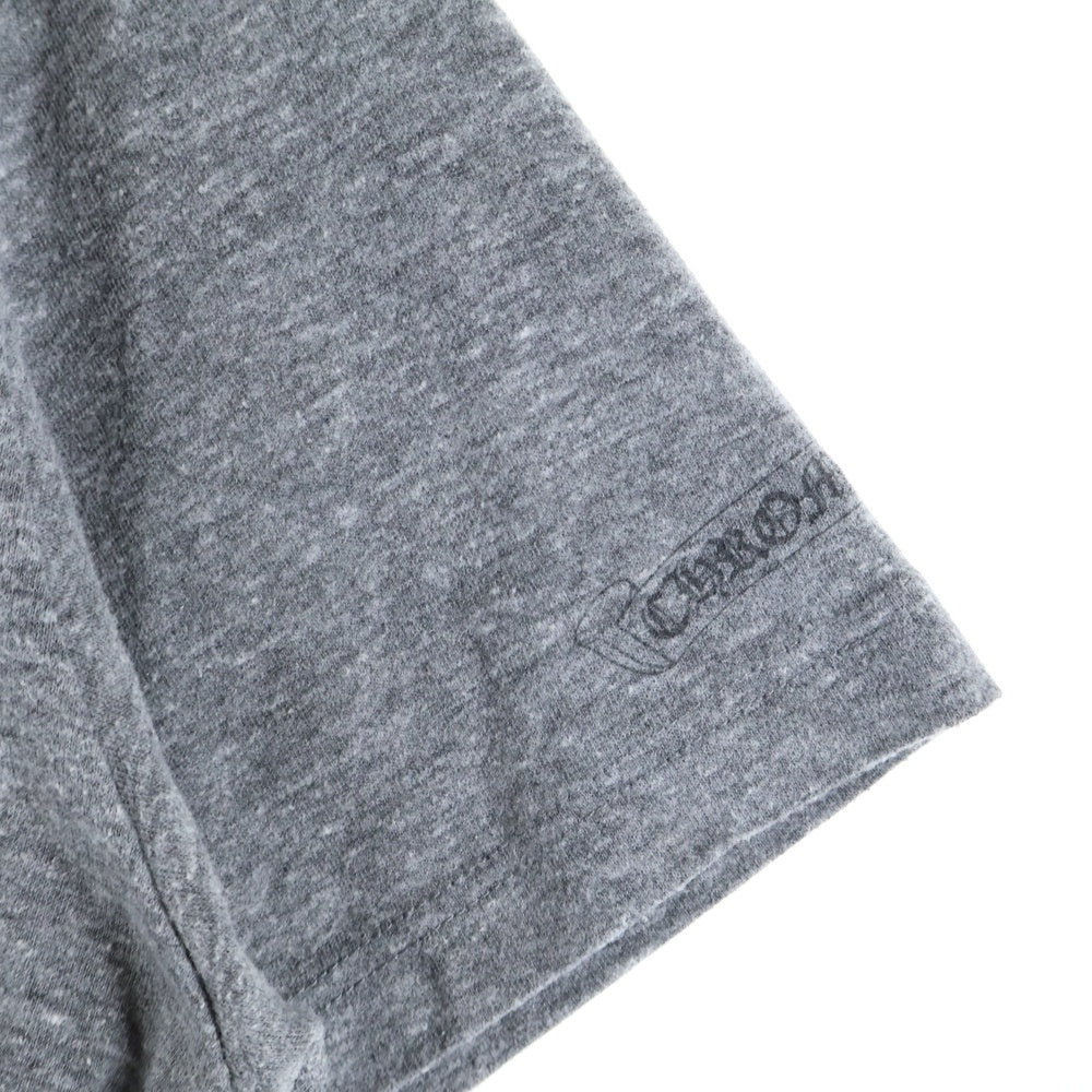 CHROME HEARTS(クロムハーツ) Horseshoe Back S/S TEE ホースシュー バック Vネック半袖Tシャツ カットソー グレー