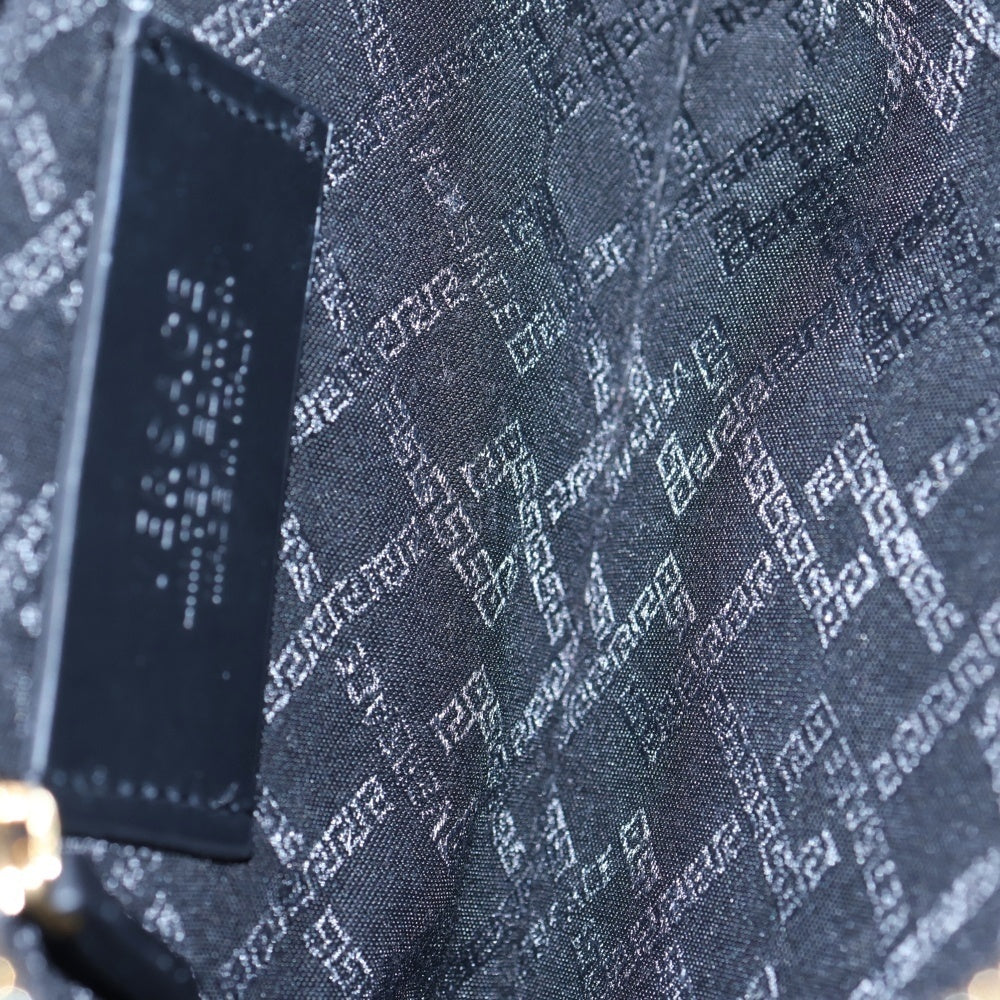 VERSACE(ヴェルサーチ) 19AW ワッペン クラッチバッグ ブラック レディース