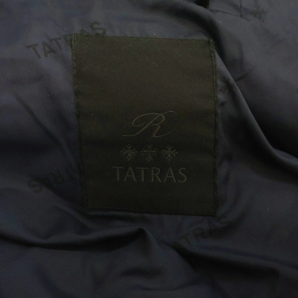 TATRAS(タトラス) VIA PRIVATA GASPARE BUGATTI 3 ブガッティ MTAT20A-4584-D ファーダウンジャケット ネイビー