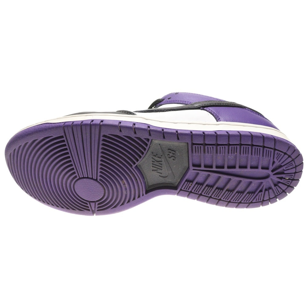 NIKE SB(ナイキエスビー) DUNK LOW PRO COURT PURPLE BQ6817-500 ダンク プロ コートパープル ローカットスニーカー シューズ ホワイト/パープル US9/27.0cm