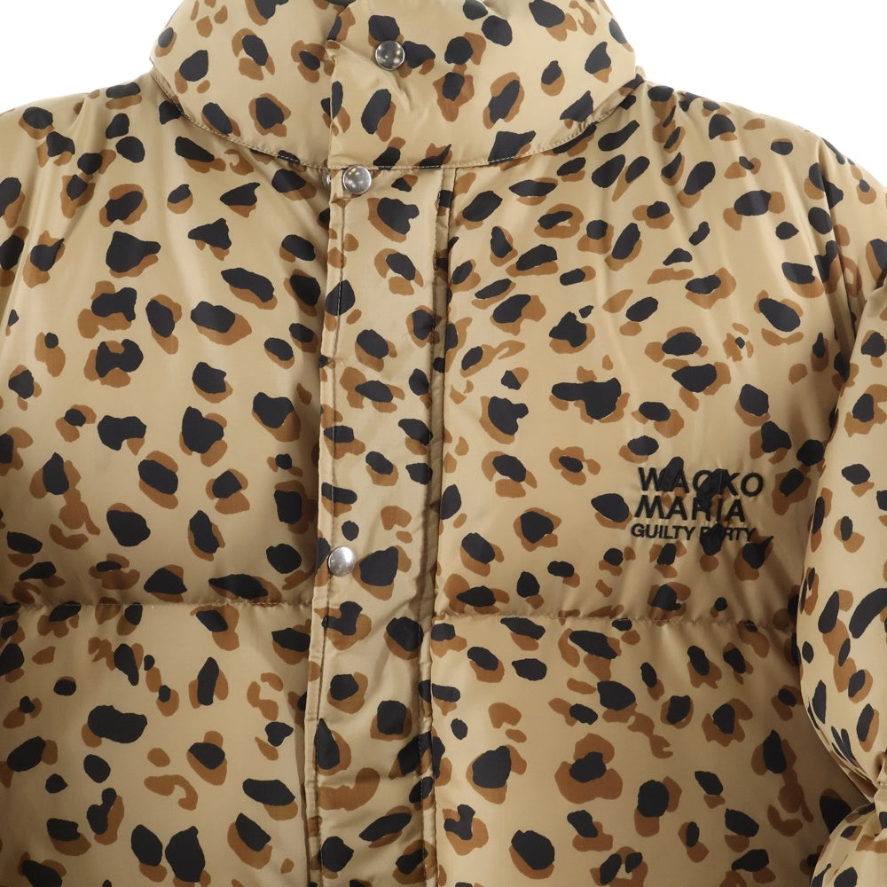 WACKO MARIA(ワコマリア) 23AW LEOPARD DOWN JACKE 23FW-WMO-NA05