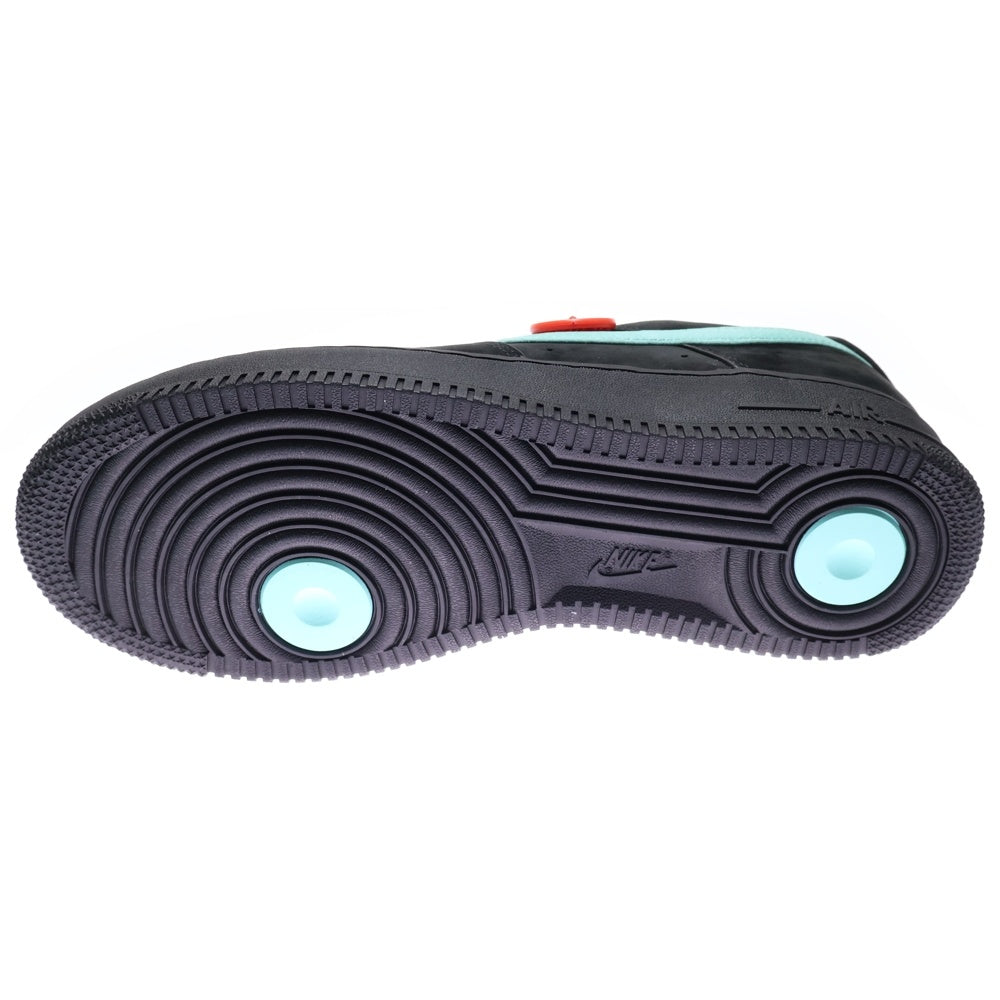 NIKE(ナイキ) ×TIFFANY&CO AIR FORCE 1 LOW 1837 BLACK DZ1382-001 ×ティファニー エアフォース1 ローカットスニーカー シューズ ブラック/ブルー US10/28.0cm