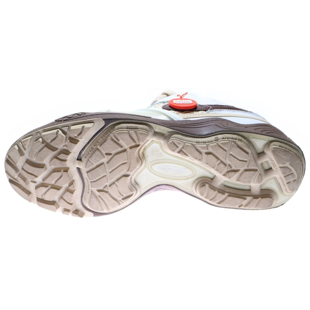 NIKE(ナイキ) ×TRAVIS SCOTT Zoom Field Jaxx HQ3073-100 トラヴィススコット ズームフィールドジャックス ローカットスニーカー シューズ ブラウン/ホワイト US9.5/27.5cm