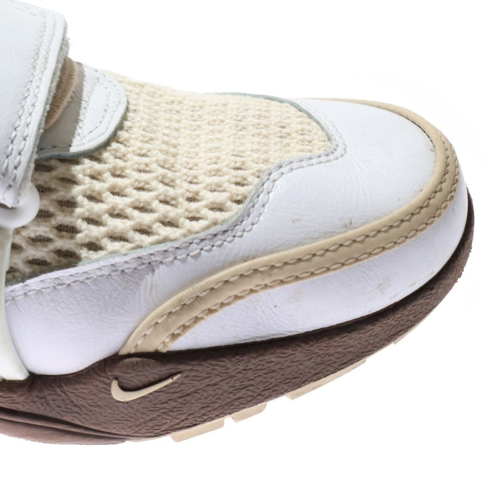 NIKE(ナイキ) ×TRAVIS SCOTT Zoom Field Jaxx HQ3073-100 トラヴィススコット ズームフィールドジャックス ローカットスニーカー シューズ ブラウン/ホワイト US9.5/27.5cm