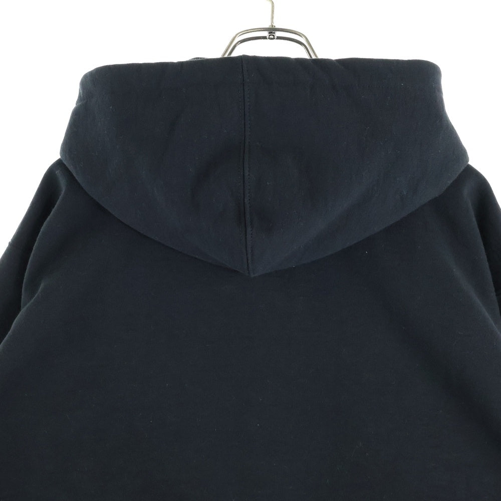 SUPREME(シュプリーム) 25AW Collegiate Applique Zip Up Hooded Sweatshirt カレッジロゴジップアップパーカー ブラック