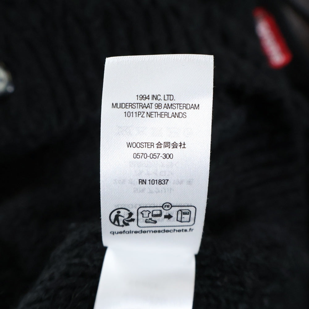 SUPREME(シュプリーム) 24AW Textured Knotted Cardigan テクスチャードノッティドカーディガン ブラック