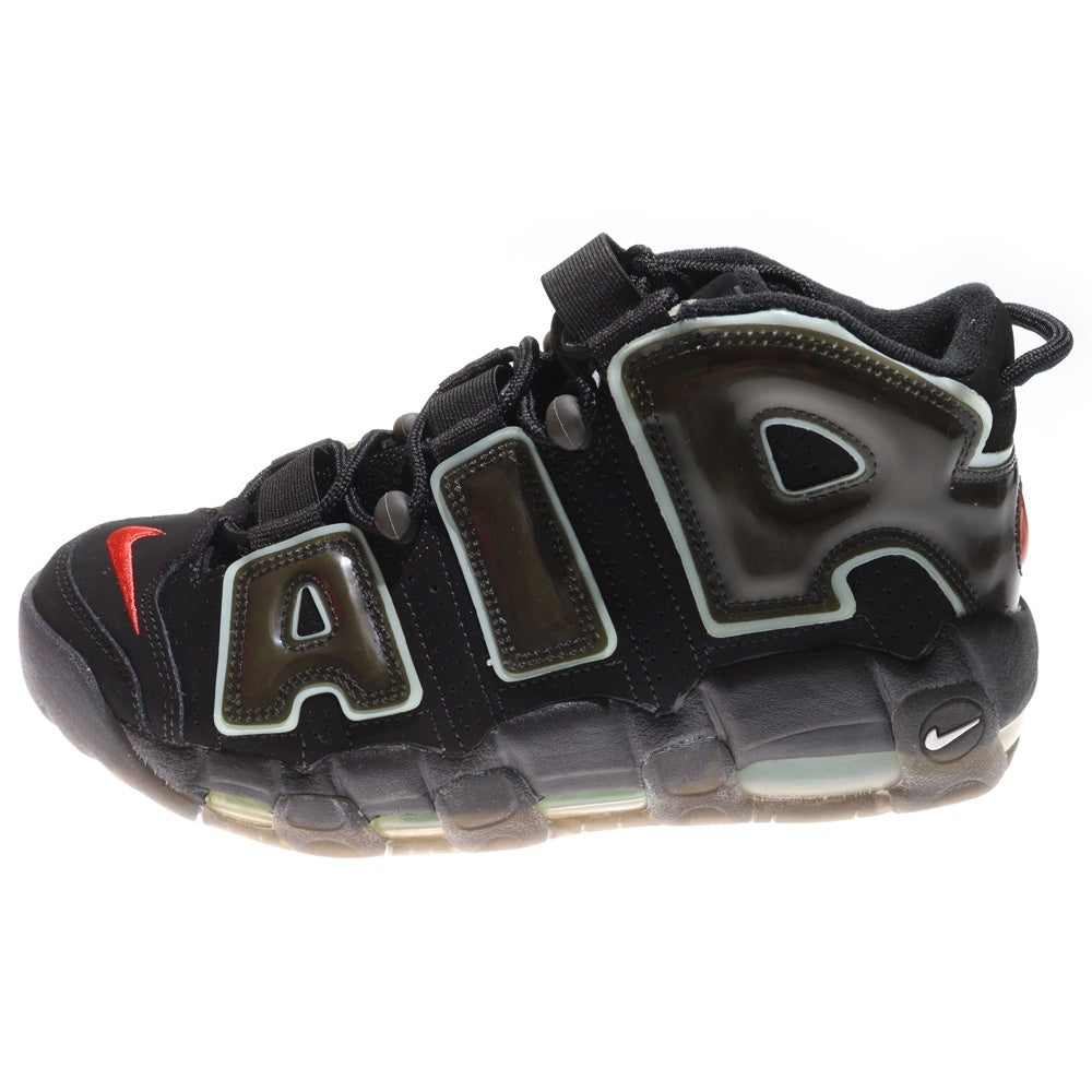 NIKE(ナイキ) AIR MORE UPTEMPO 96 MADE YOU LOOK DJ4633-010 エア モア アップテンポ 96 メイドユールック ハイカットスニーカー シューズ ブラック US9/27.0cm