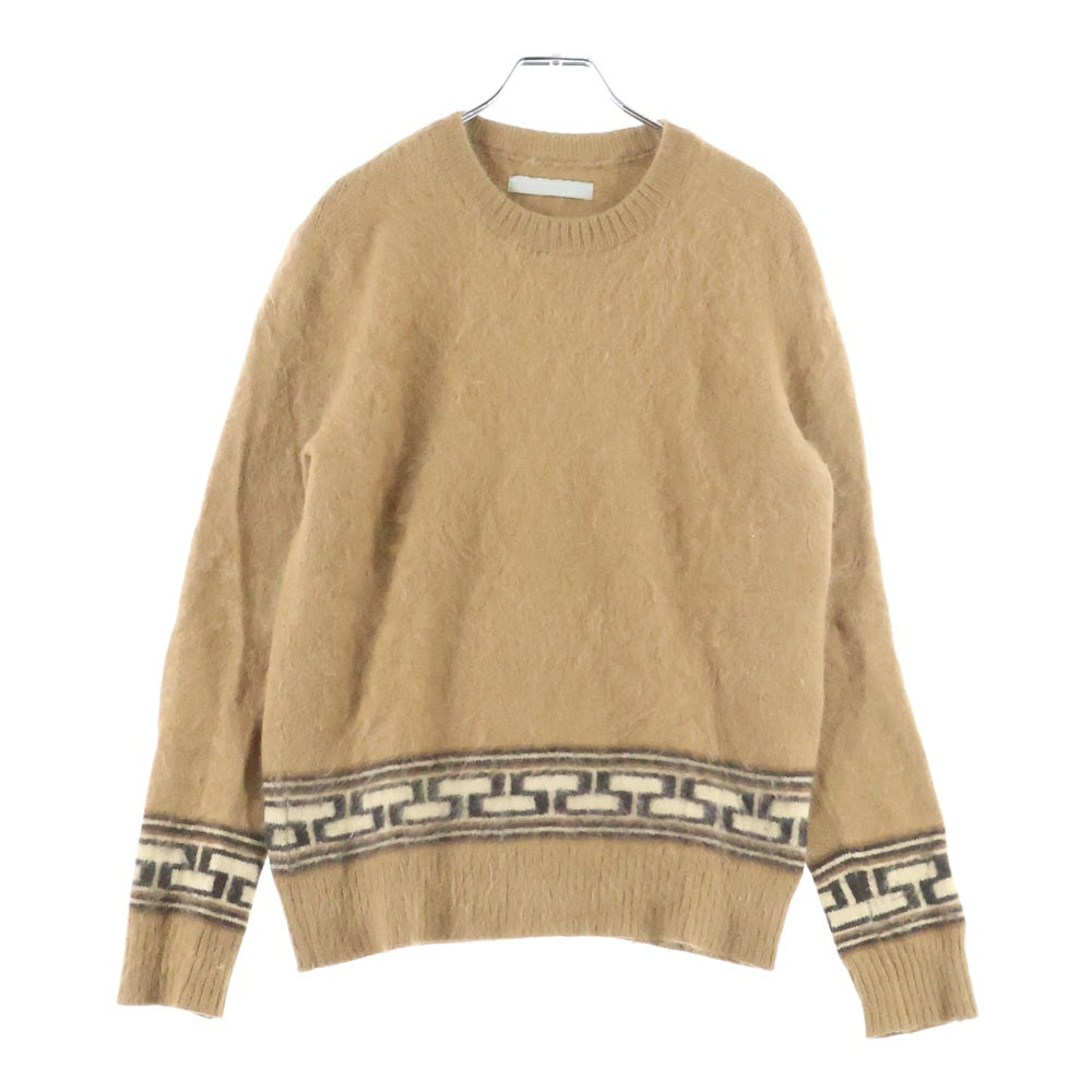 NUMBER (N)INE(ナンバーナイン) アンゴラ モヘアニットセーター ブラウン