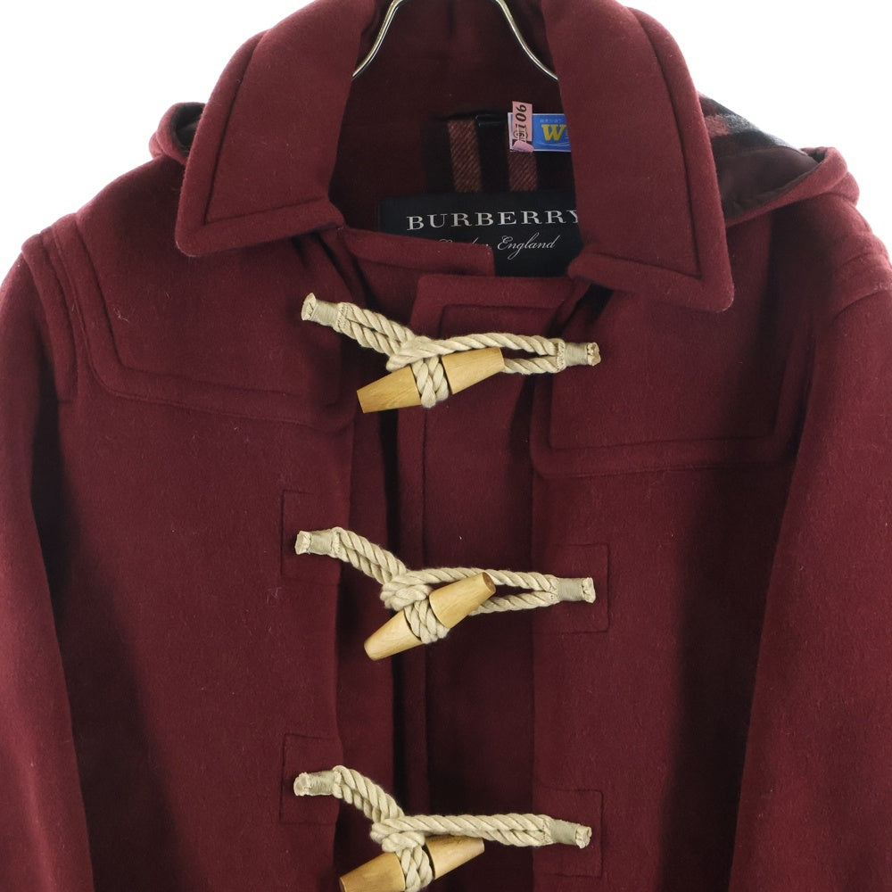 BURBERRY LONDON(バーバリーロンドン) ×GOSHA RUBCHINSKIY DUFFLE COAT ゴーシャラブチンスキー ウール ダッフルコート レッド 8002549