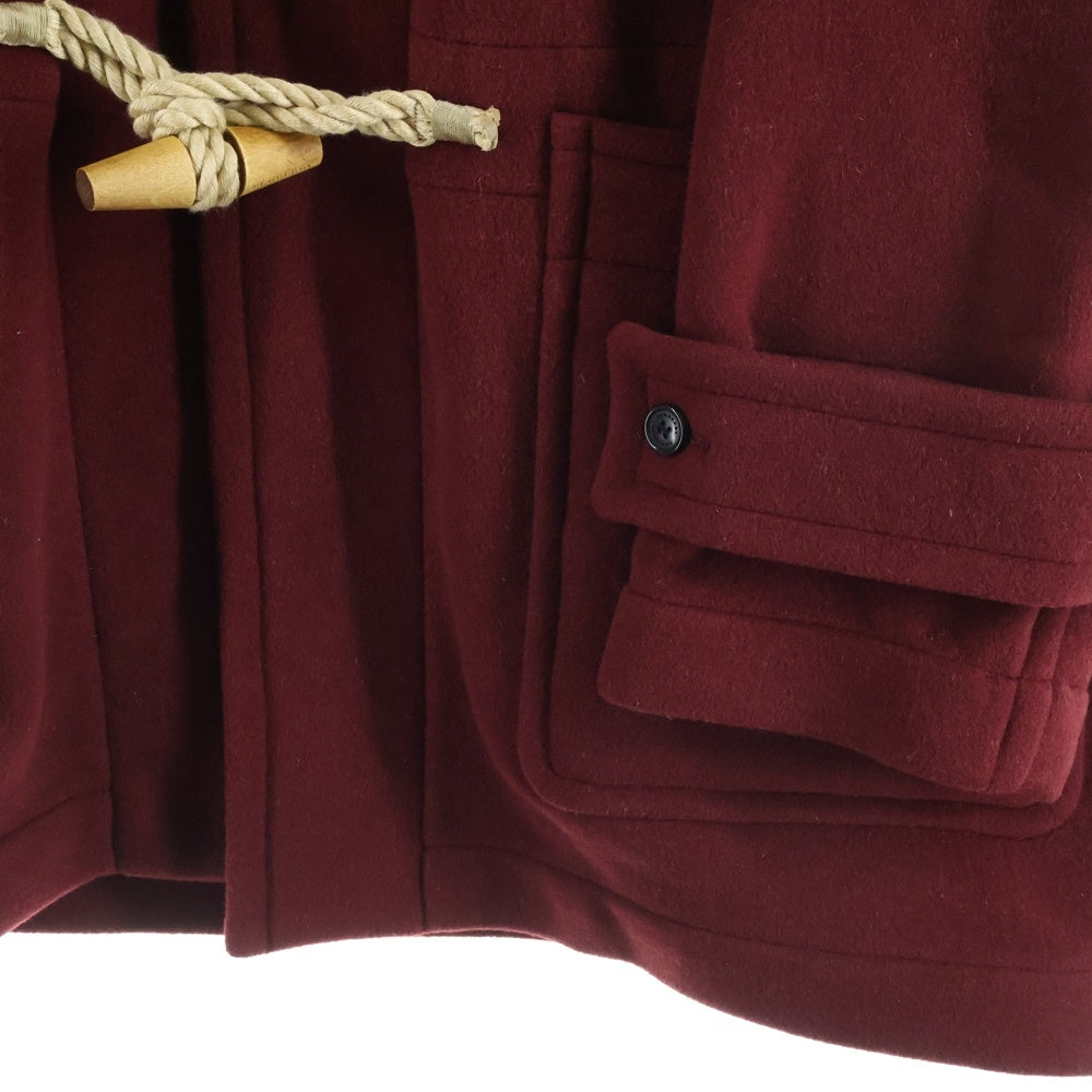 BURBERRY LONDON(バーバリーロンドン) ×GOSHA RUBCHINSKIY DUFFLE COAT ゴーシャラブチンスキー ウール ダッフルコート レッド 8002549