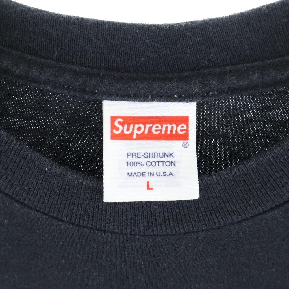 SUPREME(シュプリーム) 24SS MARGARET KEANE TEADROP TEE マーガレットキーンティアドロップ 半袖Tシャツ カットソー ブラック