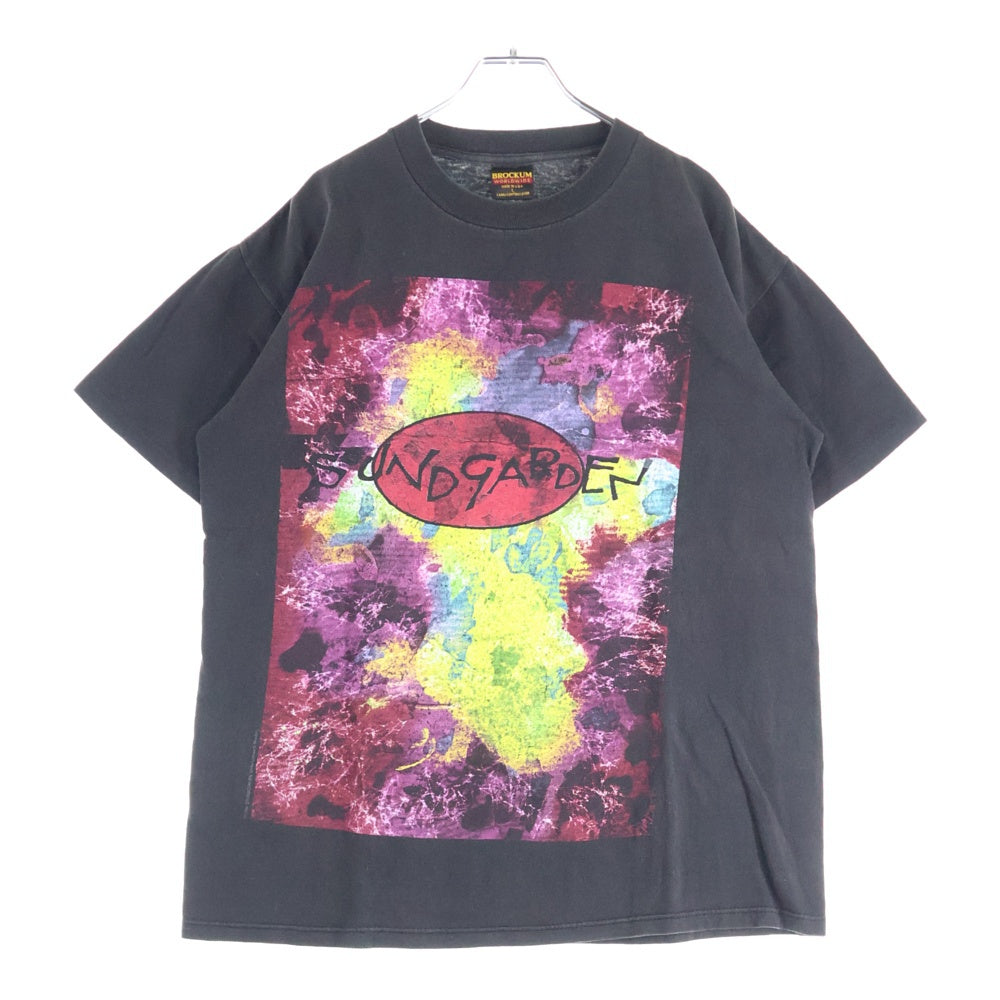 VINTAGE(ヴィンテージ) 90s SOUNDGARDEN サウンドガーデン 両面プリント Tシャツ 半袖カットソー ブラック