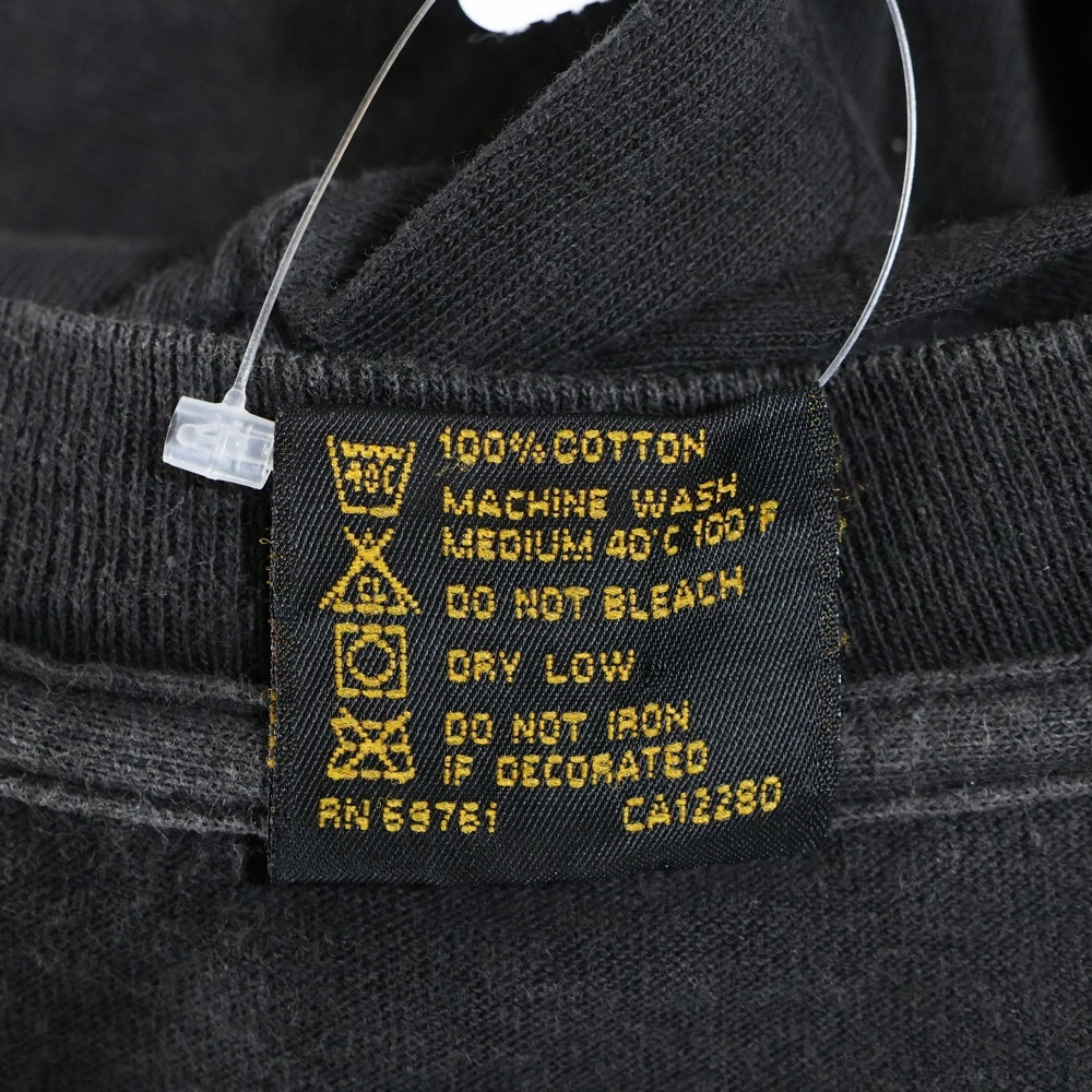 VINTAGE(ヴィンテージ) 90s SOUNDGARDEN サウンドガーデン 両面プリント Tシャツ 半袖カットソー ブラック