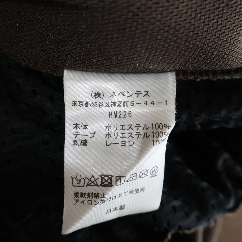 Needles(ニードルス) サイドライントラックパンツ HM226 ブラウン