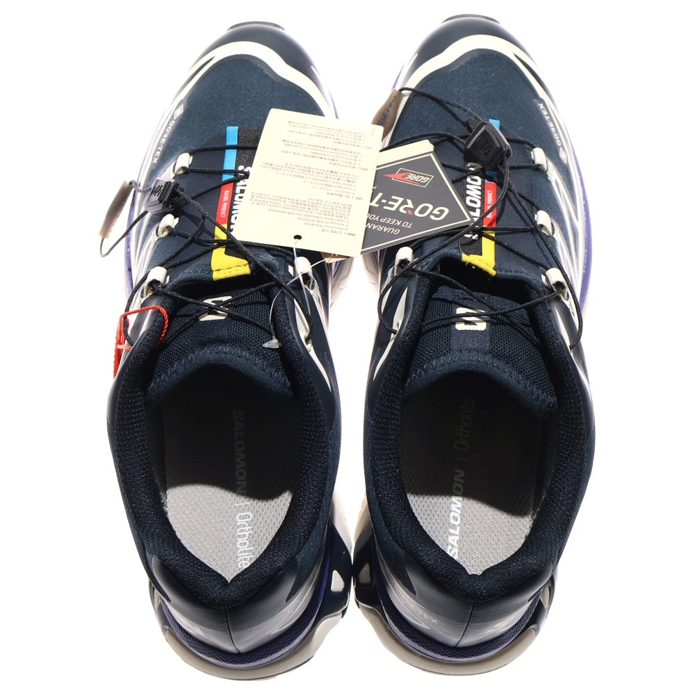 SALOMON(サロモン) XT-6 GORE-TEX ADVANCED ゴアテックス アドバンス ローカットスニーカー ネイビー US8.5/26.5cm 477325