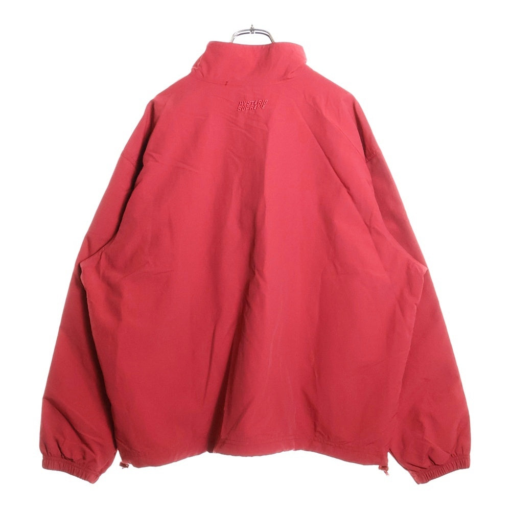 SUPREME(シュプリーム) 24AW ×HYSTERIC GLAMOUR Track Jacket ヒステリックグラマー サイドライン ナイロン トラックジャケット レッド