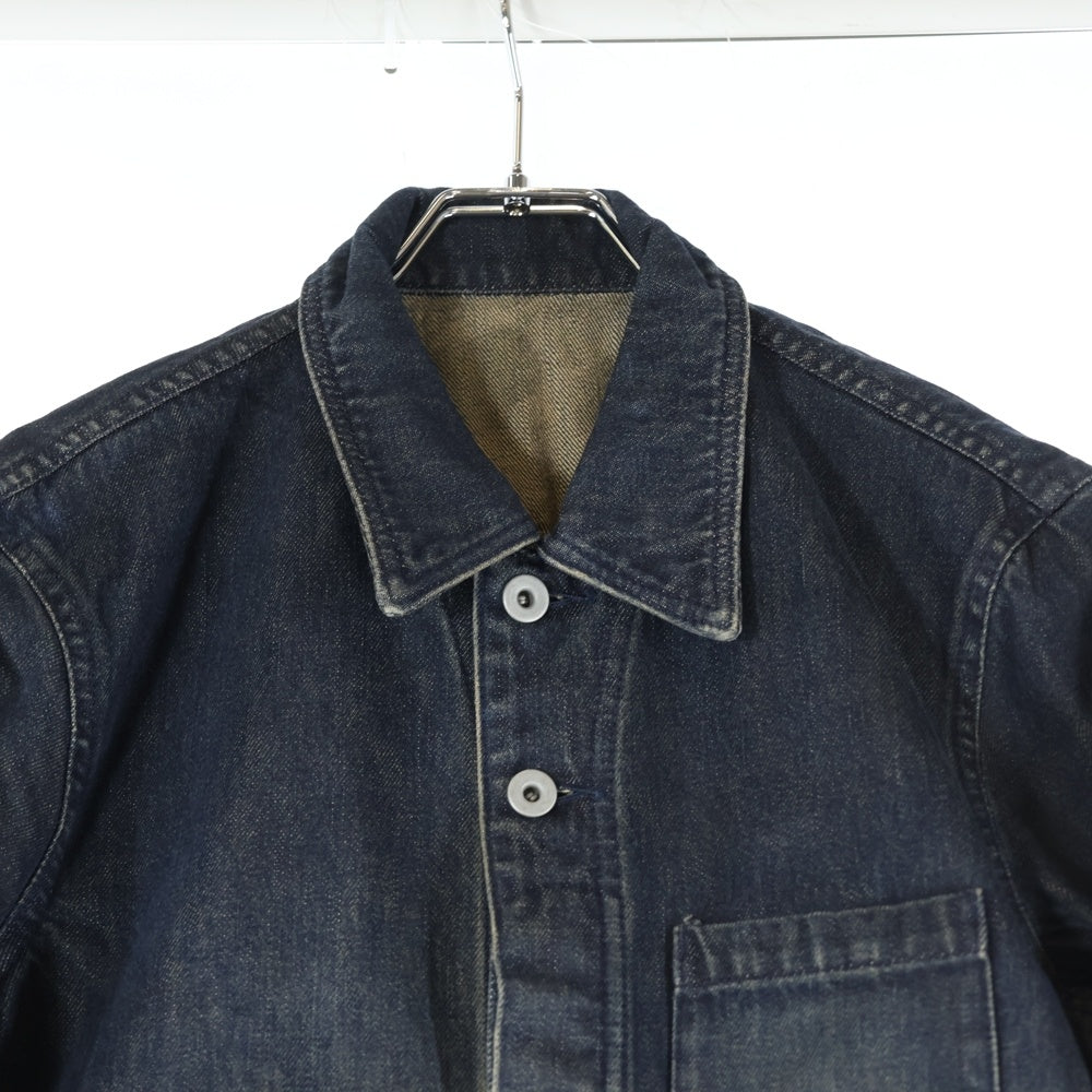 ISAMU KATAYAMA BACKLASH(イサムカタヤマバックラッシュ) つなぎ デニム オールインワン インディゴブルー 1172-04