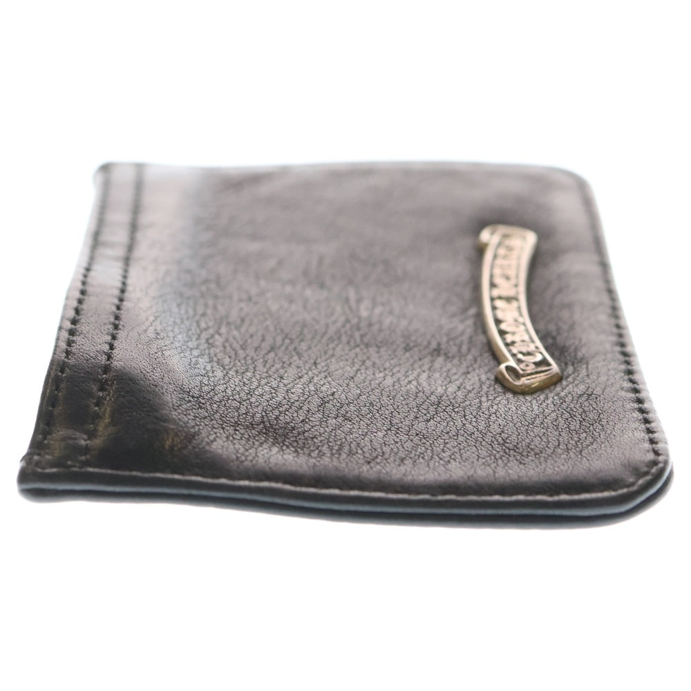 CHROME HEARTS(クロムハーツ) ZPR CHNG PURSE2 チェンジパース #2ダガージップコインケース レザー ブラック