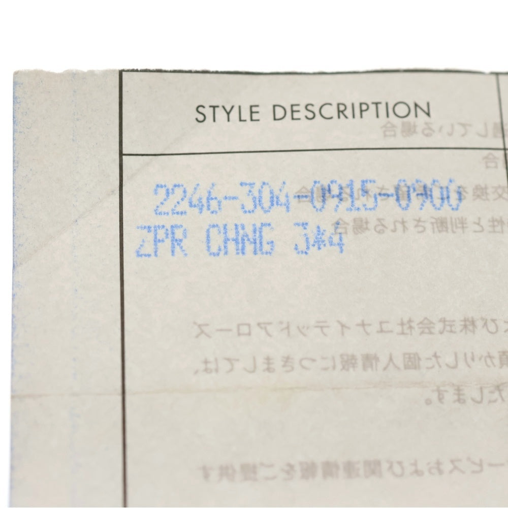 CHROME HEARTS(クロムハーツ) ZPR CHNG PURSE2 チェンジパース #2ダガージップコインケース レザー ブラック