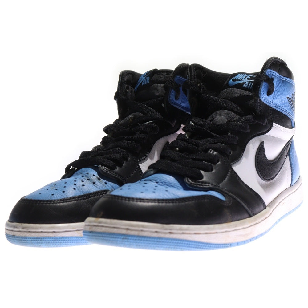 シューズ(男性用) NIKE AIR JORDAN 1 RETRO HI OG UNC Toe NIKE(ナイキ) AIR JORDAN 1 RETRO HIGH OG UNIVERSITY BLUE UNC TOE