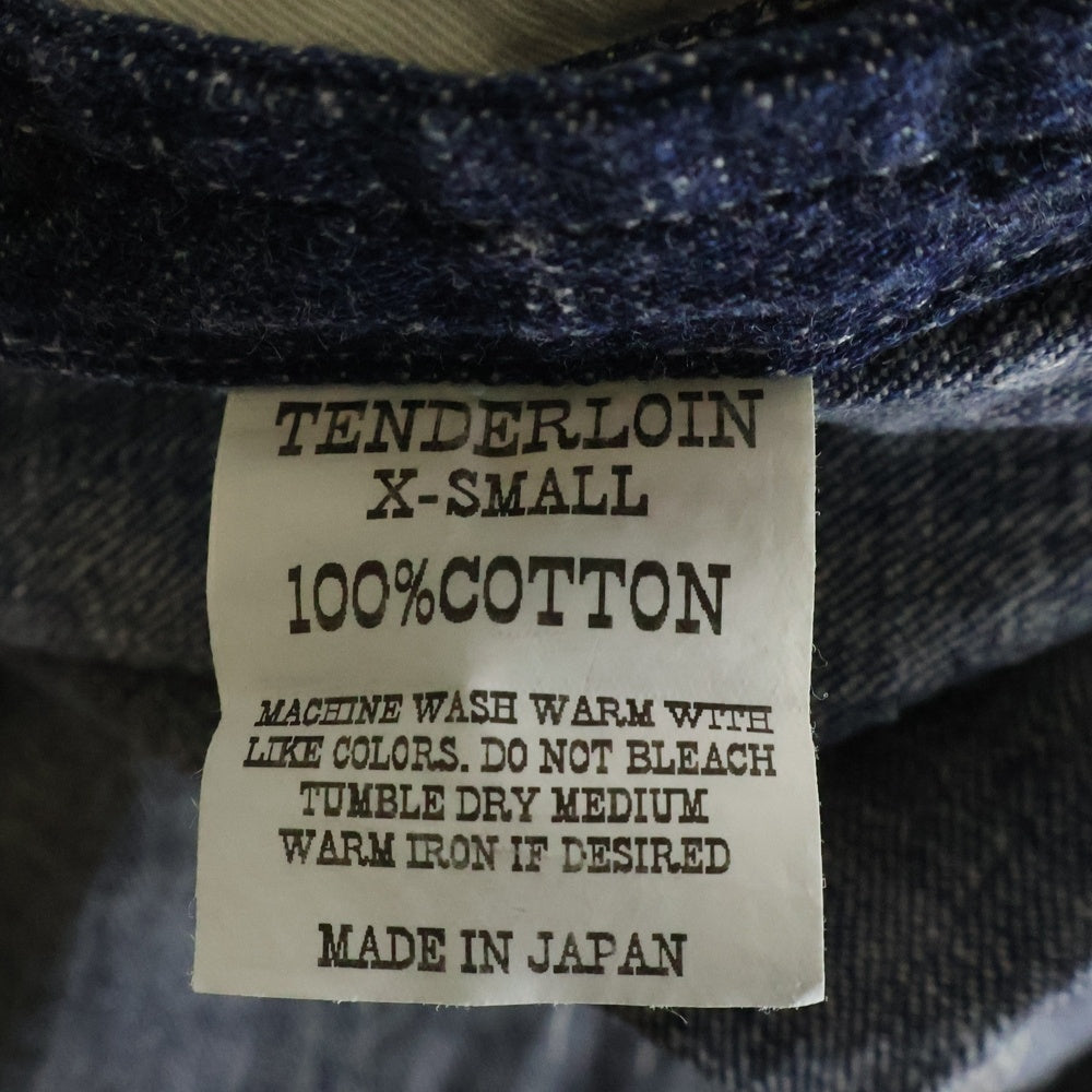 TENDERLOIN(テンダーロイン) T-OVERALLS デニム地 オーバーオール オールインワン インディゴ