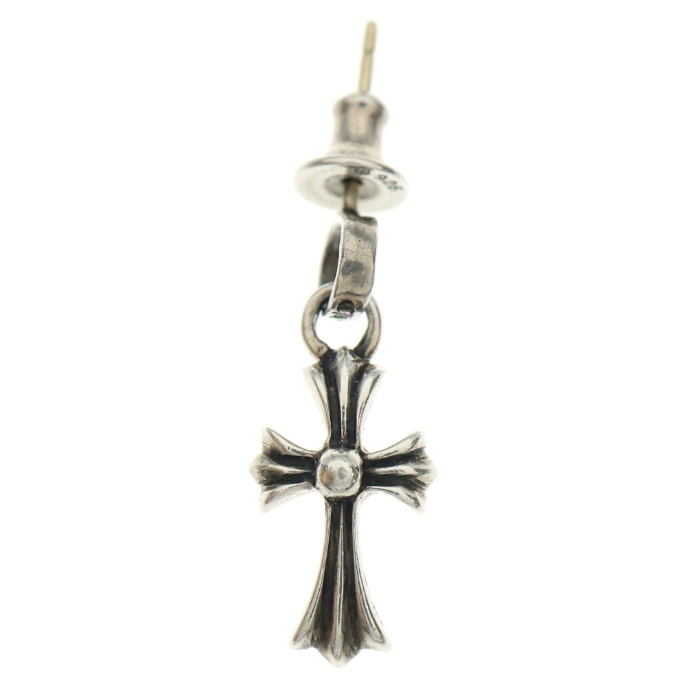 CHROME HEARTS(クロムハーツ) BBY F PPRCHN ベイビーファットクロス ドロップピアス シルバー BCA090