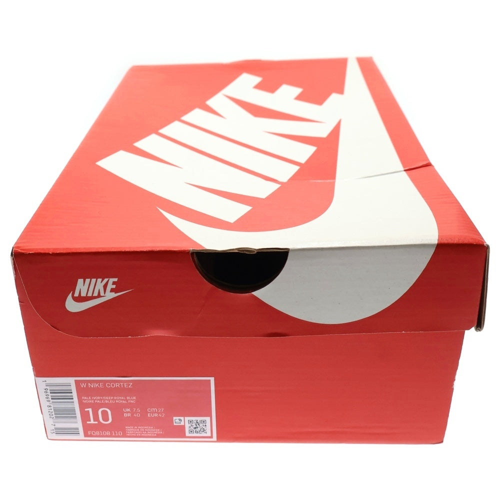 NIKE(ナイキ) WMNS CORTEZ ATHLETIC DEPARTMENT ウィメンズ コルテッツ アスレチック デパートメント ローカットスニーカー グレー US10/27.0cm FQ8108-110 レディース