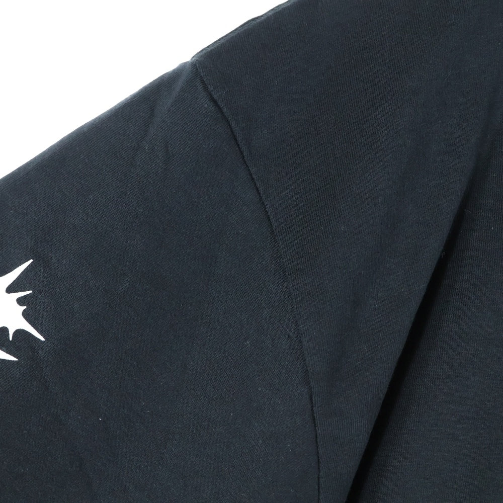 SUPREME(シュプリーム) 25AW Y's by Yohji Yamamoto L/S Tee ワイズ ヨウジヤマモト バックプリント クルーネック 長袖Tシャツ カットソー ブラック YX-T72-763-2