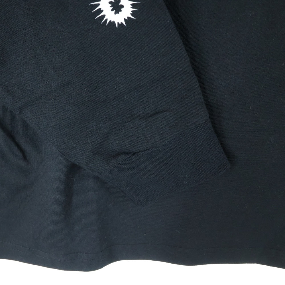 SUPREME(シュプリーム) 25AW Y's by Yohji Yamamoto L/S Tee ワイズ ヨウジヤマモト バックプリント クルーネック 長袖Tシャツ カットソー ブラック YX-T72-763-2