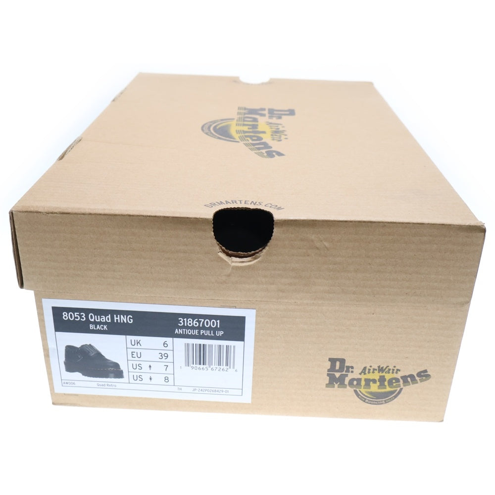 Dr.Martens(ドクターマーチン) 8053 Quad HNG クアッド ヒンジ ローカット ブーツ 31867001 シューズ レディース ブラック 24.5cm