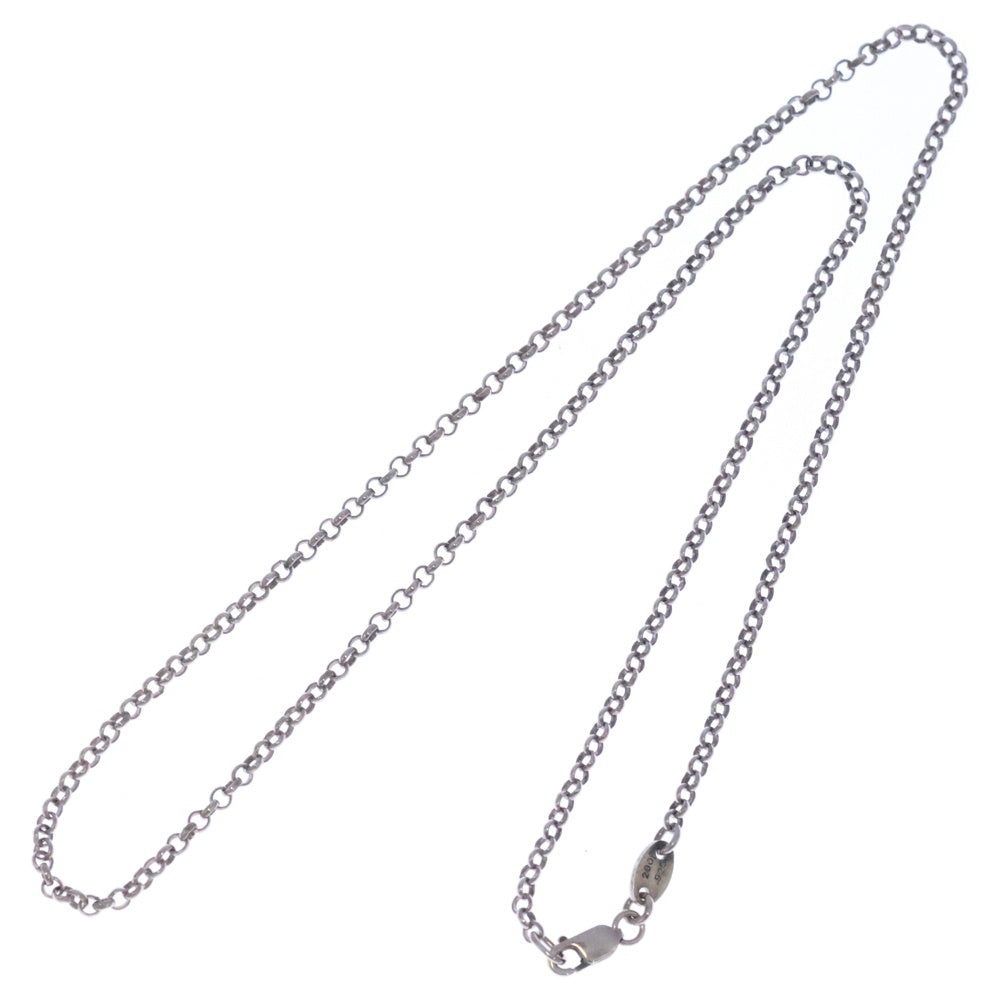 CHROME HEARTS(クロムハーツ) NECKCHAIN R18 ロールチェーンネックレス 18inch シルバー BCA083