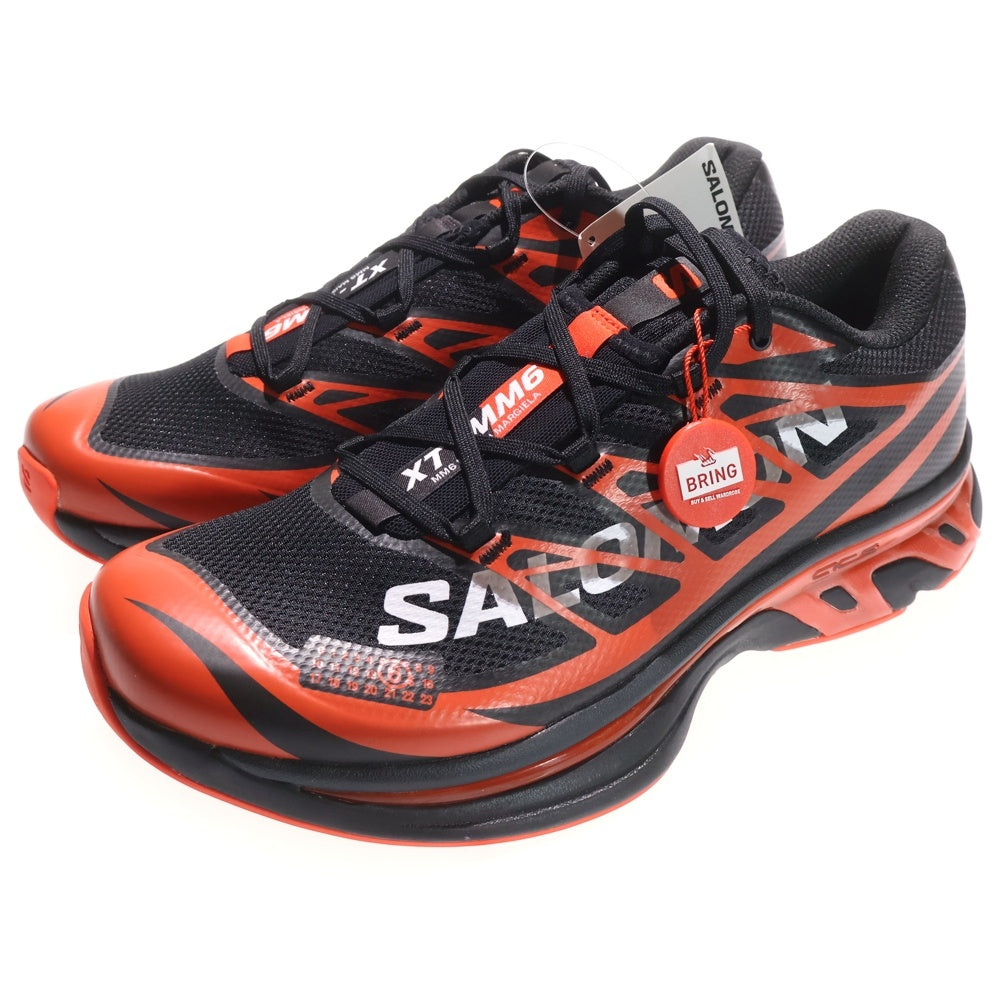 SALOMON(サロモン) × MM6 Maison Margiela XT MM6 SH1WS0020/491083 エムエムシックス メゾン マルジェラ ローカットスニーカー シューズ ブラック/オレンジ US11/28.0cm