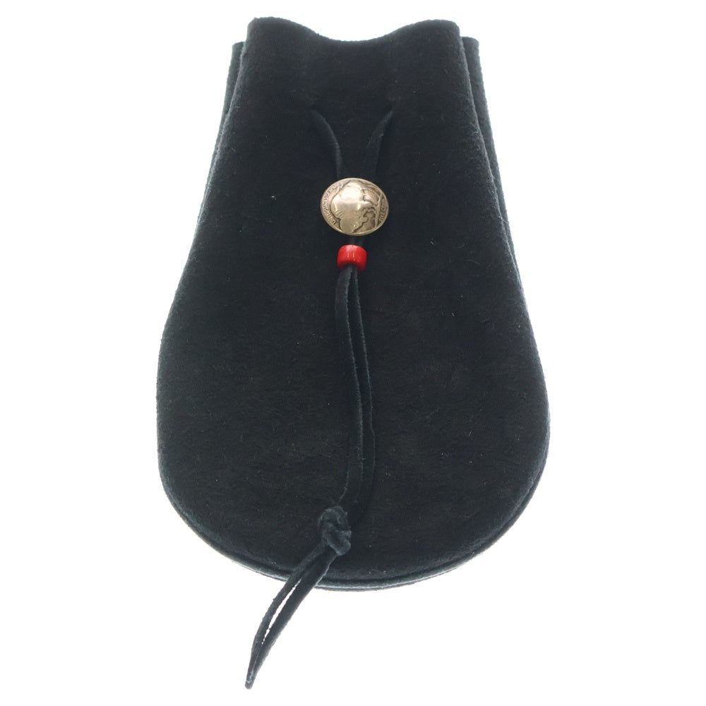 goro's(ゴローズ) コンチョ付き巾着ポーチL