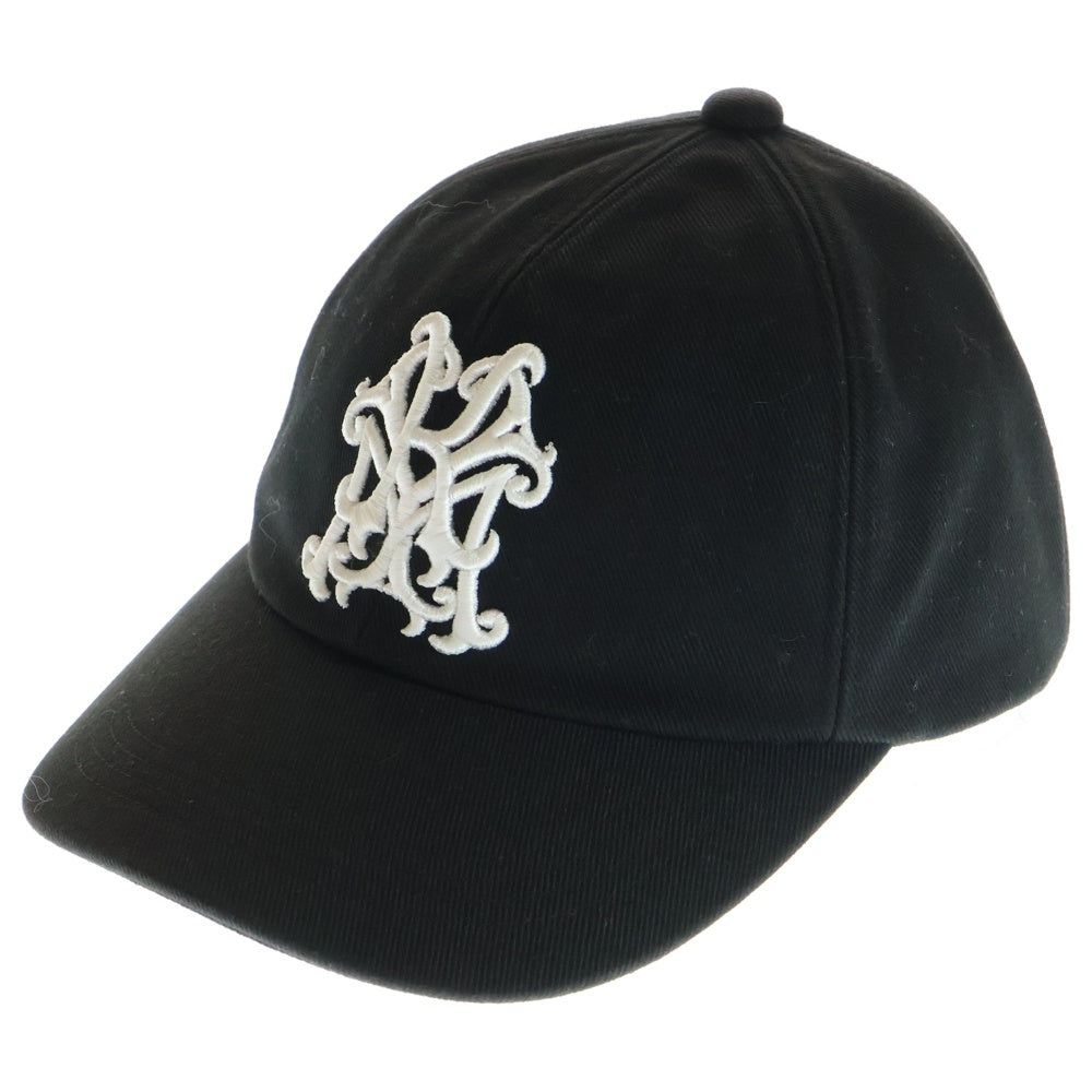 KAMIYA(カミヤ) ×CA4LA KMY Cap カシラ ロゴ刺繍 ベースボールキャップ 帽子 ブラック G13AC078-0